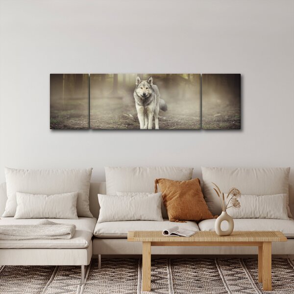 Obraz - Strážce lesa (170x50 cm)