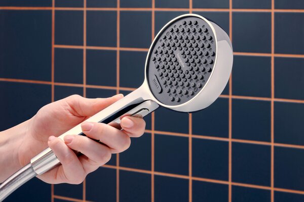 Hansgrohe Activera Select S - Ruční sprcha 95 2jet, EcoSmart, se zesilovačem proudu, chrom 28035000