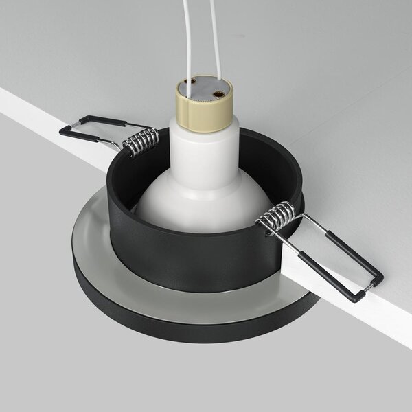 Maytoni Designové vestavné svítidlo STARK, 50W, ⌀ 8,4 cm, 1xGU10, IP65 Barva: Bílá