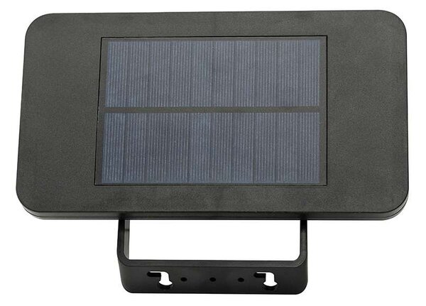 LED solární světlo WO7204 se senzorem, černá