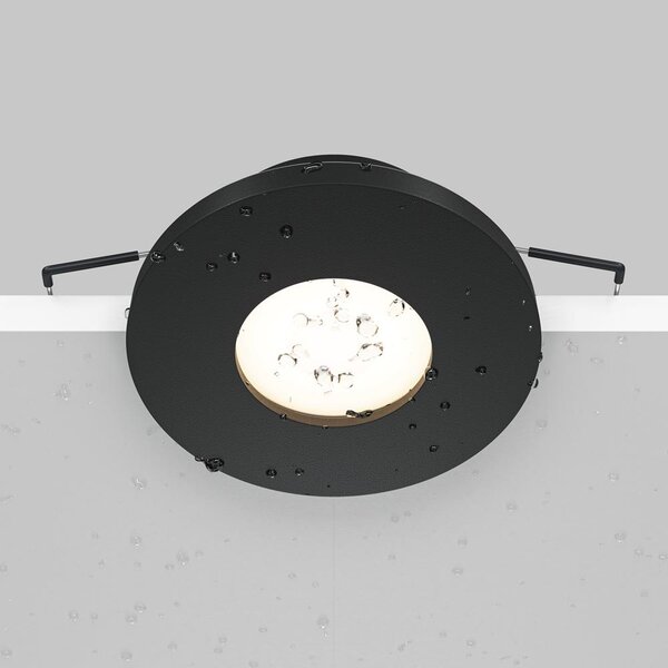 Maytoni Designové vestavné svítidlo STARK, 50W, ⌀ 8,4 cm, 1xGU10, IP65 Barva: Bílá