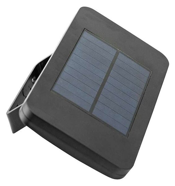 LED solární světlo WO7204 se senzorem, černá