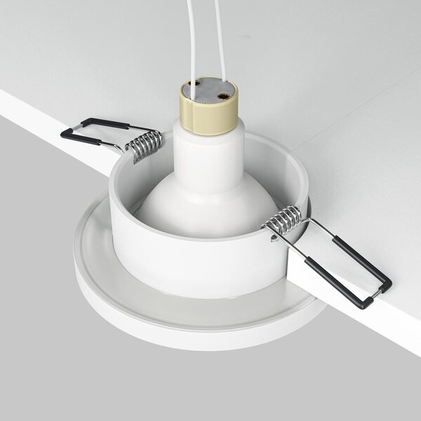 Maytoni Designové vestavné svítidlo STARK, 50W, ⌀ 8,4 cm, 1xGU10, IP65 Barva: Bílá