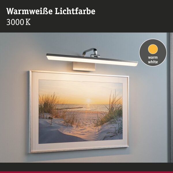 Paulmann 95573 - LED/11W Obrazové svítidlo RENAN 230V 60 cm matný chrom