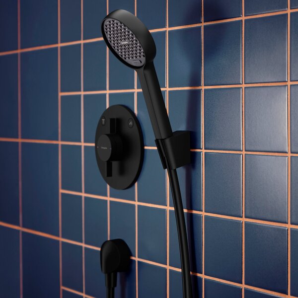 Hansgrohe Activera Select S - Sprchový set 95 2jet, EcoSmart, černá matná 28054670