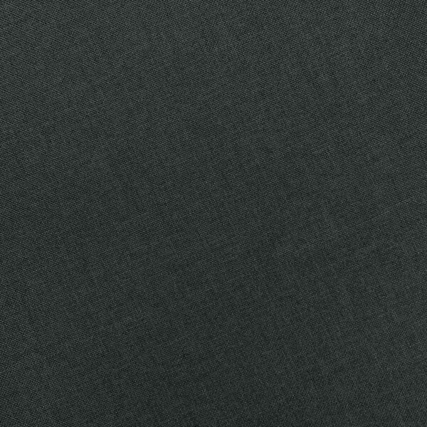 Křeslo s podnožkou tmavě šedé textil 320152