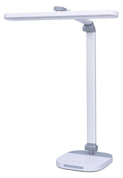 LED stolní lampička WO65 s nočním světýlkem, bílá