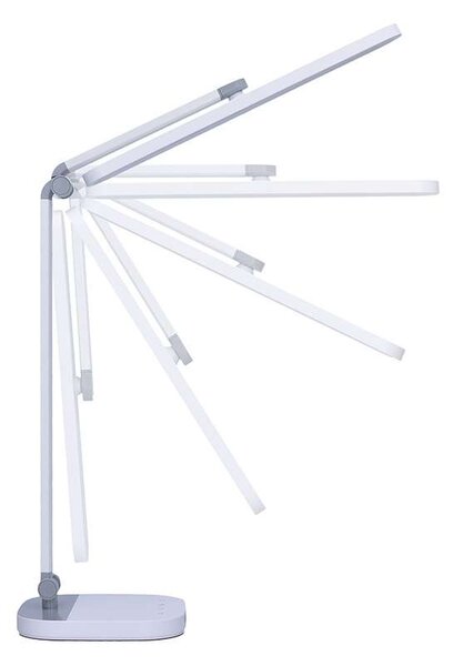 LED stolní lampička WO65 s nočním světýlkem, bílá