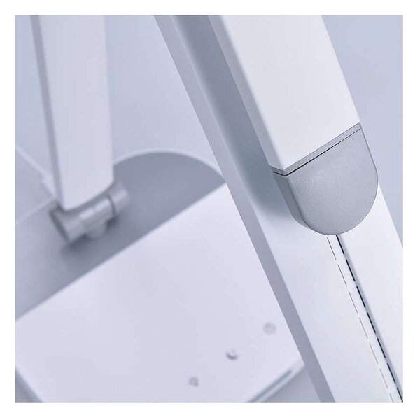 LED stolní lampička WO65 s nočním světýlkem, bílá