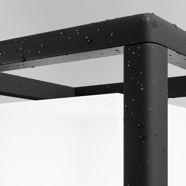 Maytoni Designové venkovní svítidlo TRIM, 15W, v. 21 cm, 1xE27, IP65