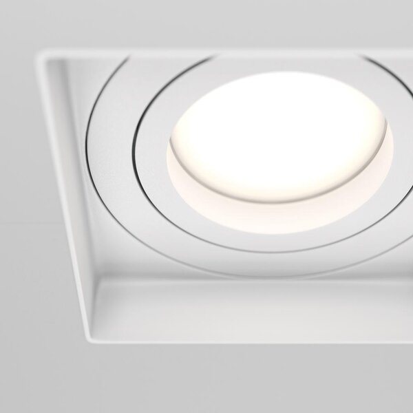 Maytoni Moderní vestavné svítidlo ATOM, 10W, d. 13 cm, 1xGU10