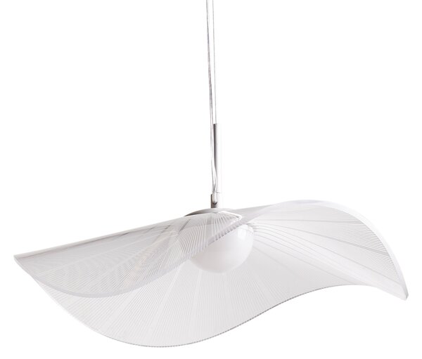 LED závěsná lampa LOIRE Kov Bílá