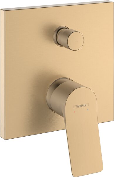 Hansgrohe Vivenis - Páková vanová baterie pod omítku, kartáčovaný bronz 75415140