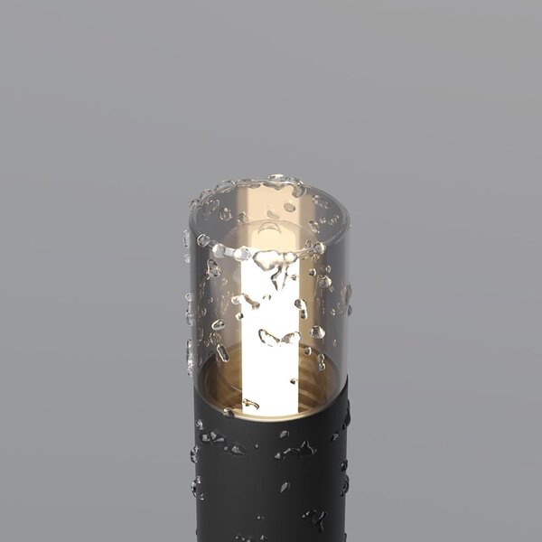 Maytoni Moderní venkovní sloupkové LED svítidlo GLIDE, 20W, v. 37 cm, 1xG9, IP54