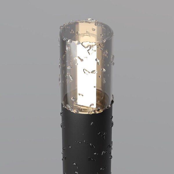 Maytoni Moderní venkovní sloupkové LED svítidlo GLIDE, 20W, v. 46 cm, 1xG9, IP54