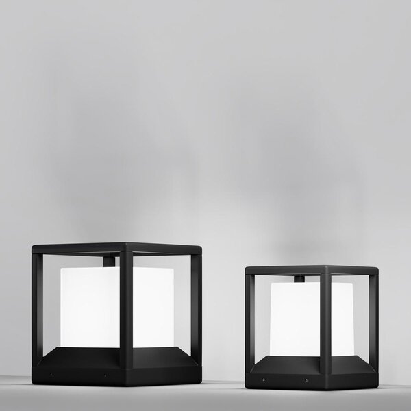 Maytoni Designové venkovní svítidlo TRIM, 15W, v. 21 cm, 1xE27, IP65