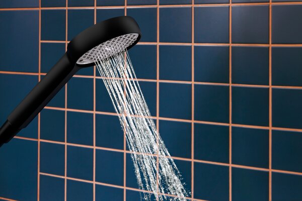 Hansgrohe Activera Select S - Sprchová souprava 95 2jet s tyčí 650 mm, EcoSmart, černá matná 28044670