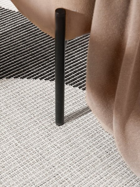 Oboustranný koberec Hanse Home Duet Bowen černý / bílý kruh