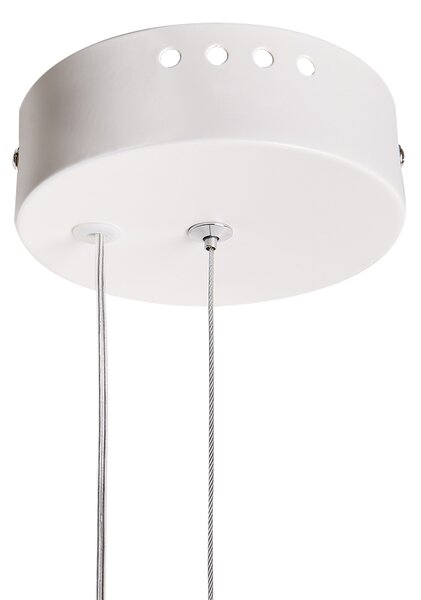 LED závěsná lampa LOIRE Kov Bílá