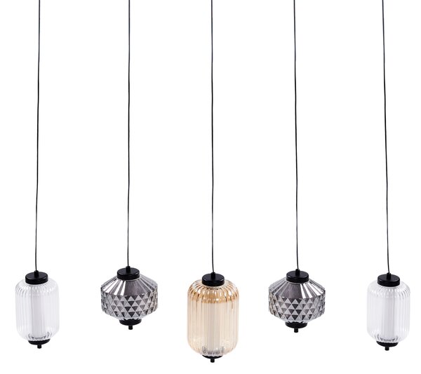 LED závěsná lampa SULLANE LED Sklo Pestrá