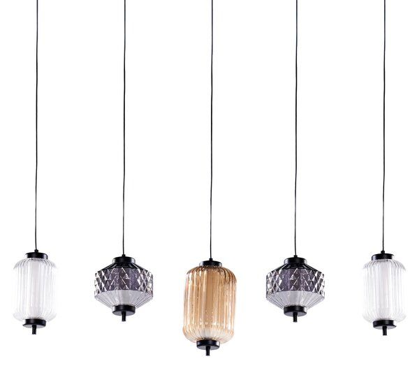 LED závěsná lampa SULLANE LED Sklo Pestrá