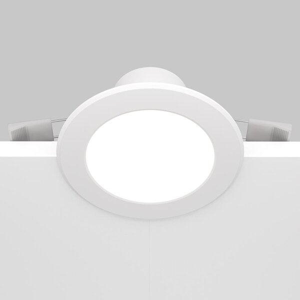 Maytoni Vestavné LED svítidlo STOCKTON, 7W, ⌀ 9,7 cm, IP44, 3000K-6000K