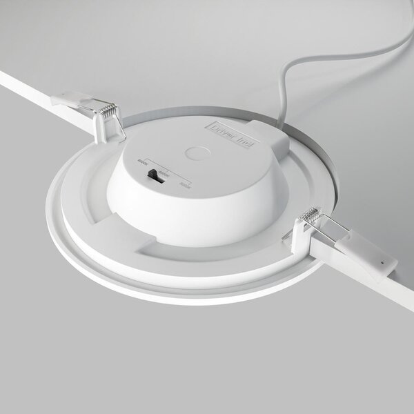 Maytoni Vestavné LED svítidlo STOCKTON, 12W, ⌀ 17 cm, IP44, 3000K-6000K