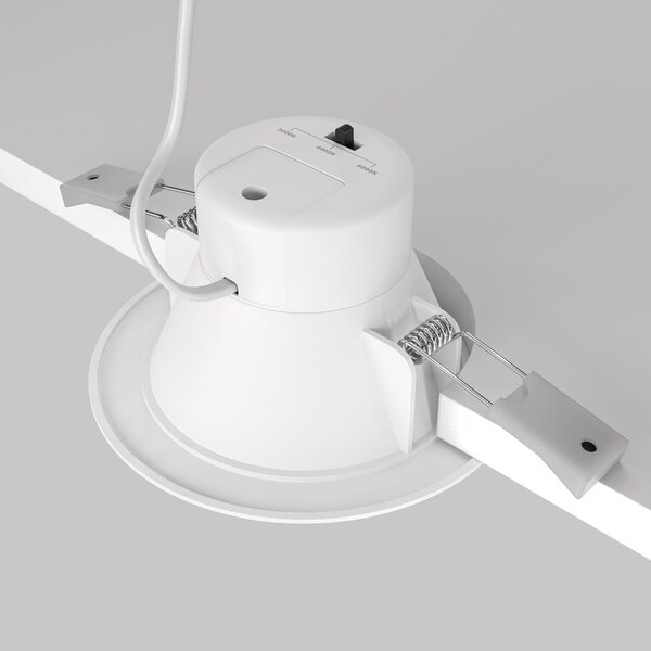 Maytoni Vestavné LED svítidlo STOCKTON, 7W, ⌀ 9,7 cm, IP44, 3000K-6000K
