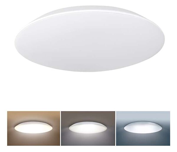 LED stropní světlo odolné vůči vlhkosti WO822 - průměr 23 cm, bílá