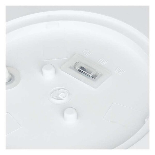 LED stropní světlo odolné vůči vlhkosti WO824 - průměr 38 cm, bílá