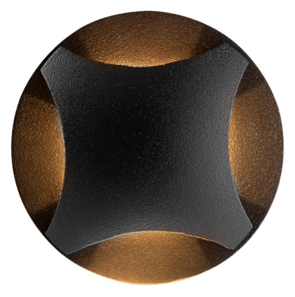 Maytoni Vestavné venkovní nástěnné LED svítidlo BISCOTTI 4, 3W, ⌀ 6,2 cm, 3000K