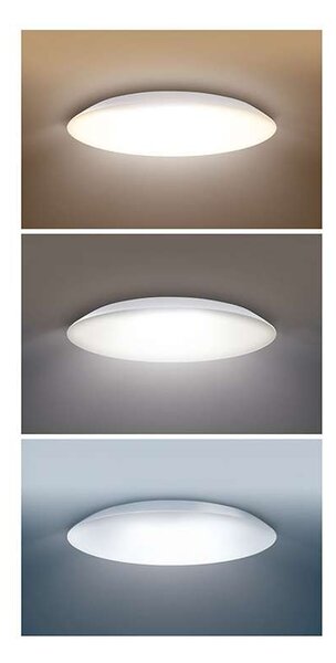 LED stropní světlo odolné vůči vlhkosti WO824 - průměr 38 cm, bílá
