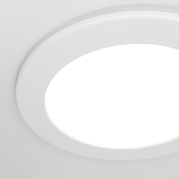 Maytoni Vestavné LED svítidlo STOCKTON, 12W, ⌀ 17 cm, IP44, 3000K-6000K