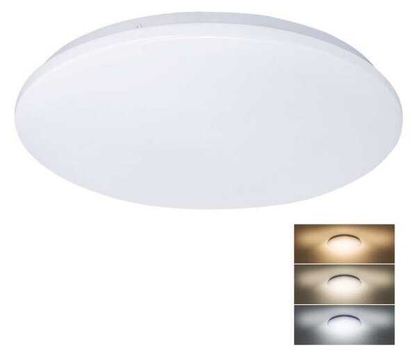 LED stropní světlo Plain nastavitelné - průměr 45 cm, bílá