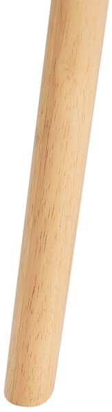 Sada 2 jídelních židlí MYLO Tkanina Světle hnědá/Šedá