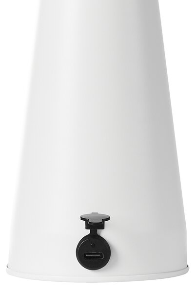 LED bezdrátová stolní lampa BOCONO se stmívačem Kov Bílá