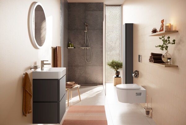Hansgrohe Activera Select S - Sprchová souprava 95 2jet s tyčí 650 mm s termostatem Ecostat Fine, EcoSmart, chrom 28876000