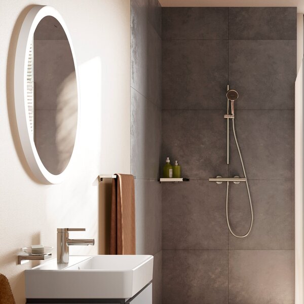 Hansgrohe Activera Select S - Sprchová souprava 95 2jet s tyčí 650 mm s termostatem Ecostat Fine, EcoSmart, chrom 28876000