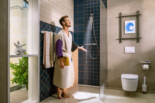 Hansgrohe Activera Select S - Sprchová souprava 95 2jet s tyčí 650 mm s termostatem Ecostat Fine, EcoSmart, chrom 28876000