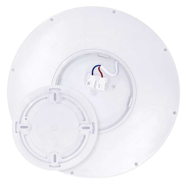 LED stropní světlo s dálkovým ovládáním Estela nastavitelné - průměr 30 cm, bílá