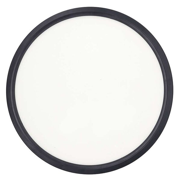 LED stropní světlo s dálkovým ovládáním Estela nastavitelné - průměr 30 cm, černá