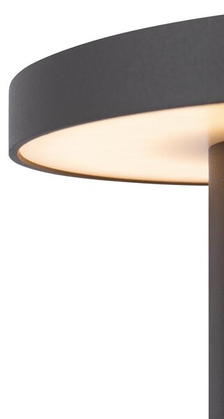 Maytoni Designové venkovní sloupkové LED svítidlo WALD, 12W, v. 40 cm, 3000K, IP65