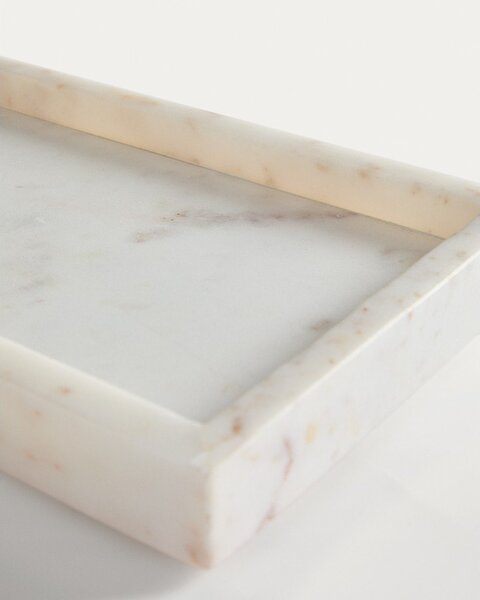 Mramorový dekorační tác 18x35 cm Serela – Kave Home
