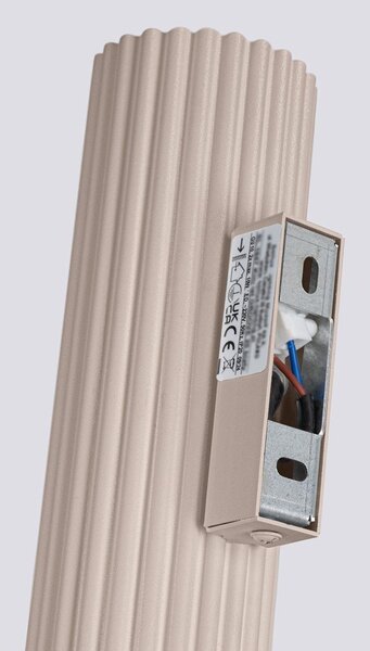 Taupe kovové nástěnné svítidlo ø 6,5 cm Gleam – Sollux