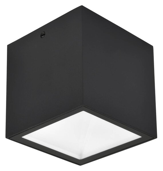 LUTEC Venkovní stropní svítidlo GEMINI, černé, 9 x cm, IP65, Černá, Hliník, Moderní