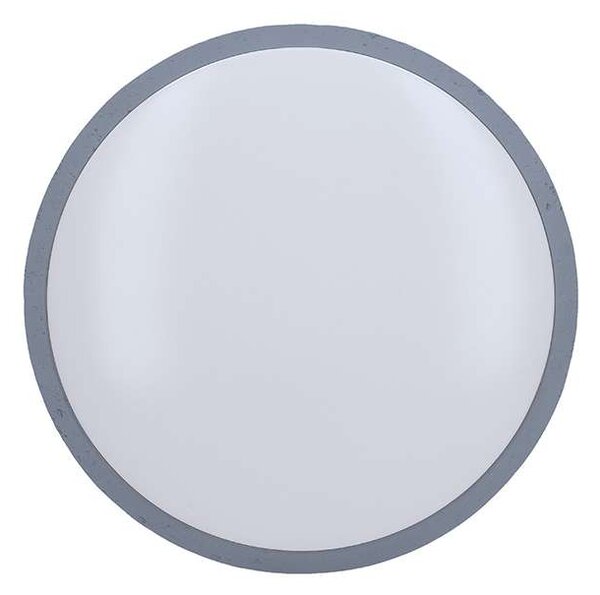 LED stropní světlo s dálkovým ovládáním Grey nastavitelné - průměr 38 cm, šedá