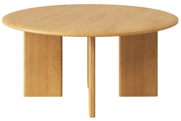 Micadoni Dubový konferenční stolek Charlotte 90 cm