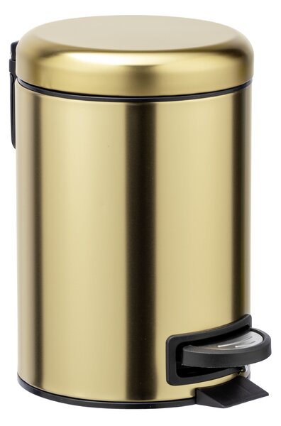 Wenko Kosmetický odpadkový koš Leman, 3l (zlatá) (100393970004)