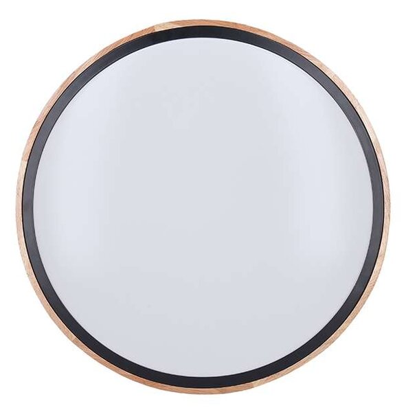 LED stropní světlo s dálkovým ovládáním Iron Oak nastavitelné - průměr 40 cm, hnědá