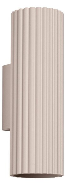 Taupe kovové nástěnné svítidlo ø 6,5 cm Gleam – Sollux